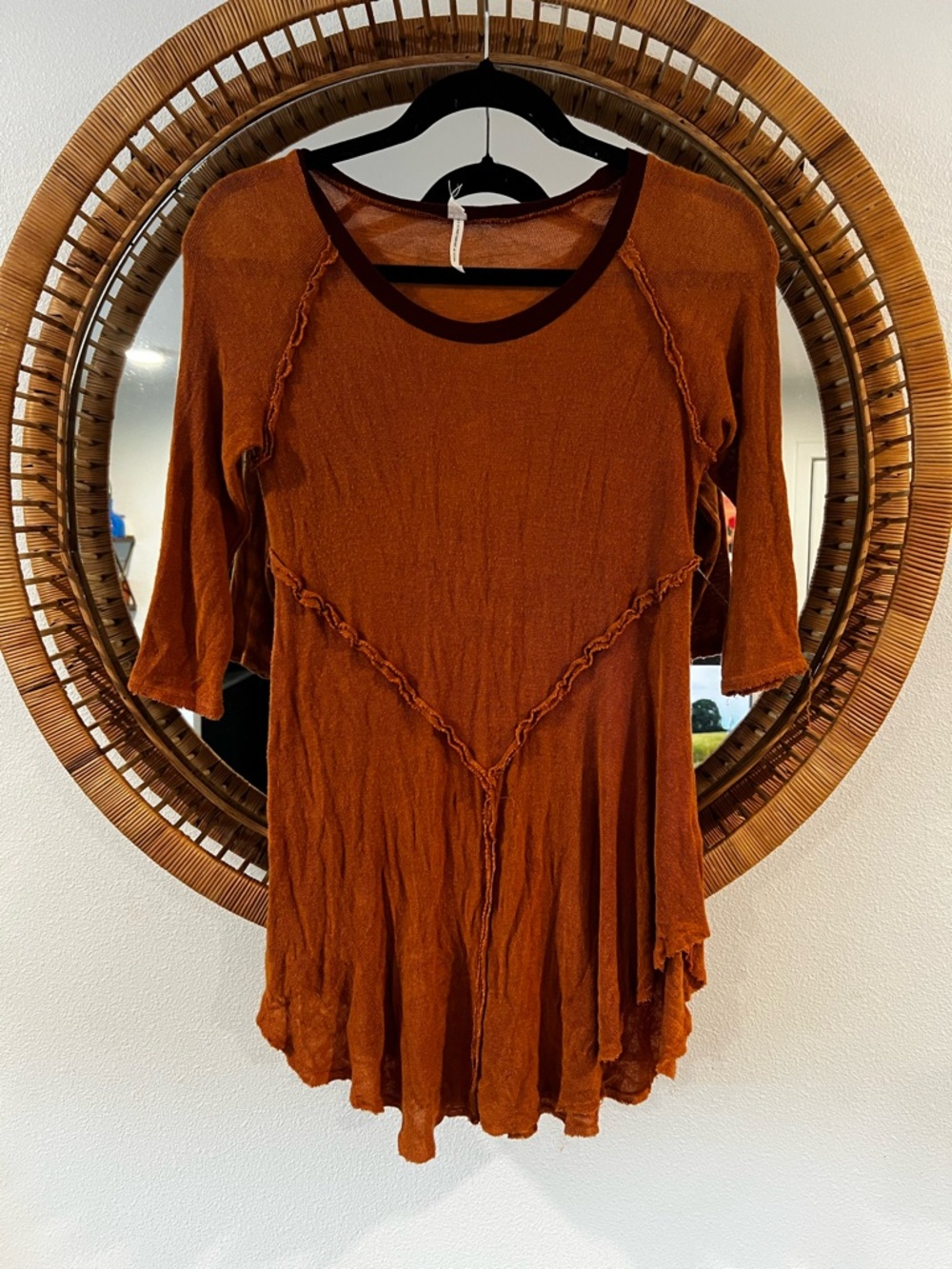 Free People Intimately raw hem tunic